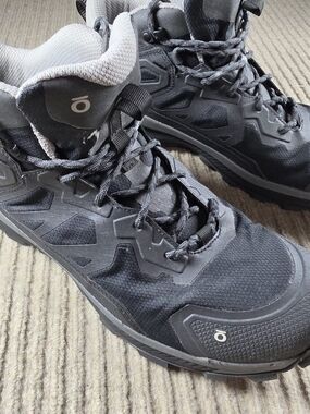 OBOZ Men's Katabatic Mid B-DRY Waterproof Hiking Boot Black Sea Size 13